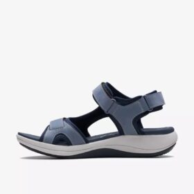Sandalias Cloudsteppers™ Mira Bay para mujer, de color azul vaquero y con tiras Sandalias Cloudsteppers™ Mira Bay para mujer, de color azul vaquero y con tiras