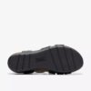 Sandalias de cuña Calenne Clara para mujer en negro Sandalias de cuña Calenne Clara para mujer en negro