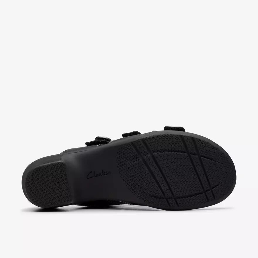 Sandalias de tacón Emily 2 Adella de piel negra para mujer Sandalias de tacón Emily 2 Adella de piel negra para mujer