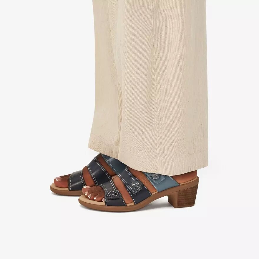 Sandalias de tacón Emily 2 Adella para mujer, azul marino y multicolor Sandalias de tacón Emily 2 Adella para mujer, azul marino y multicolor