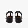 Sandalias de tacón Emily 2 Rose de cuero negro para mujer