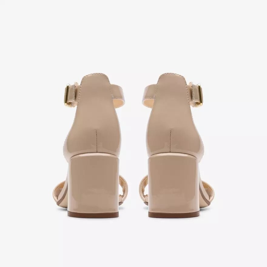 Sandalias de tacón Ezoria Mae en charol para mujer Sandalias de tacón Ezoria Mae en charol para mujer