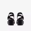 Sandalias de tacón Jaylan Sol de piel negra para mujer Sandalias de tacón Jaylan Sol de piel negra para mujer