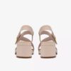 Sandalias de tacón Jaylan Sol para mujer, de piel en color blanco roto Sandalias de tacón Jaylan Sol para mujer, de piel en color blanco roto