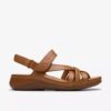 Sandalias de tiras combinadas Cecily Strap para mujer, color tostado Sandalias de tiras combinadas Cecily Strap para mujer, color tostado