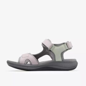 Sandalias de tiras Mira Bay para mujer en gris/verde