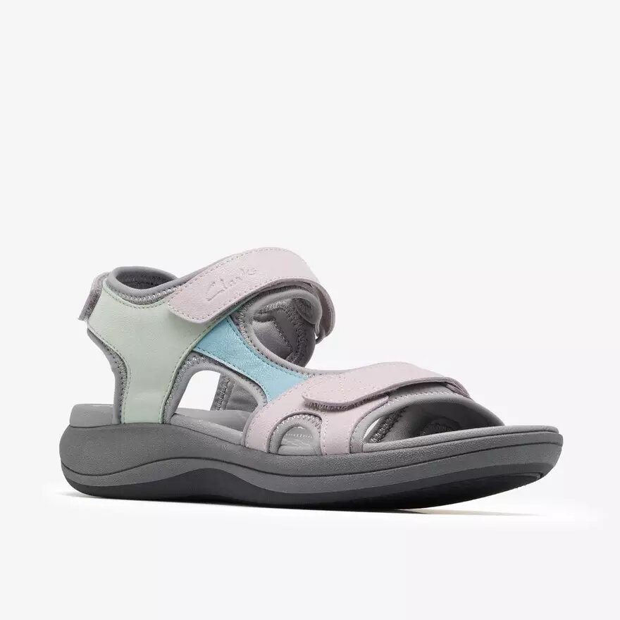 Sandalias de tiras Mira Bay para mujer en gris/verde Sandalias de tiras Mira Bay para mujer en gris/verde