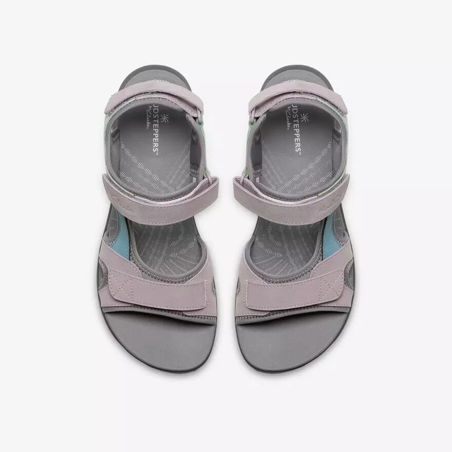 Sandalias de tiras Mira Bay para mujer en gris/verde Sandalias de tiras Mira Bay para mujer en gris/verde