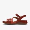 Sandalias planas Cecily Mix para mujer en combinación de naranja quemado Sandalias planas Cecily Mix para mujer en combinación de naranja quemado