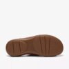 Sandalias planas Cecily Step para mujer en naranja quemado