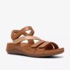 Sandalias planas combinadas «Cecily Mix» en beige para mujer