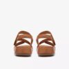 Sandalias planas combinadas «Cecily Mix» en beige para mujer