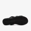 Sandalias planas de charol negro «Kitly Pearl» para mujer Sandalias planas de charol negro «Kitly Pearl» para mujer