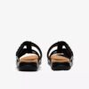 Sandalias planas de charol negro «Kitly Pearl» para mujer Sandalias planas de charol negro «Kitly Pearl» para mujer