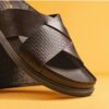Sandalias planas de cuero marrón «Torford Cross» para hombre