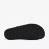 Sandalias planas de cuero negro Torford Cross para hombre