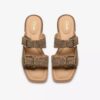 Sandalias planas de mujer Ariany Bay con estampado animal Sandalias planas de mujer Ariany Bay con estampado animal