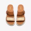 Sandalias planas de mujer Arwell Step de piel color tostado Sandalias planas de mujer Arwell Step de piel color tostado