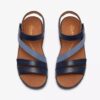 Sandalias planas de mujer Cecily Mix en combinación de colores azules Sandalias planas de mujer Cecily Mix en combinación de colores azules