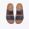 Sandalias planas de mujer Cecily Step en nubuck azul marino Sandalias planas de mujer Cecily Step en nubuck azul marino