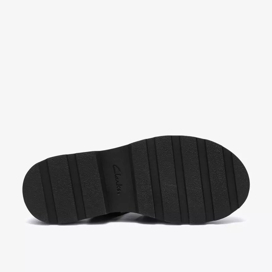 Sandalias planas de mujer Orinoco3 Strap, de piel negra Sandalias planas de mujer Orinoco3 Strap, de piel negra