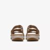 Sandalias planas de piel color tostado Maelynn Abby para mujer Sandalias planas de piel color tostado Maelynn Abby para mujer