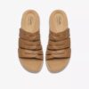 Sandalias planas de piel color tostado Maelynn Abby para mujer Sandalias planas de piel color tostado Maelynn Abby para mujer
