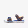 Sandalias planas «Surfing Air» azules para niños, EE. UU.