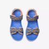 Sandalias planas «Surfing Air» azules para niños, EE. UU.