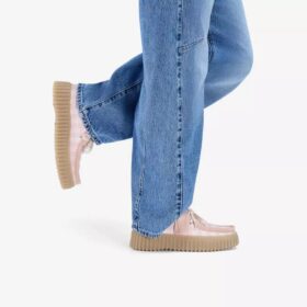 Torhill Bee para mujer, de tejido rosa claro