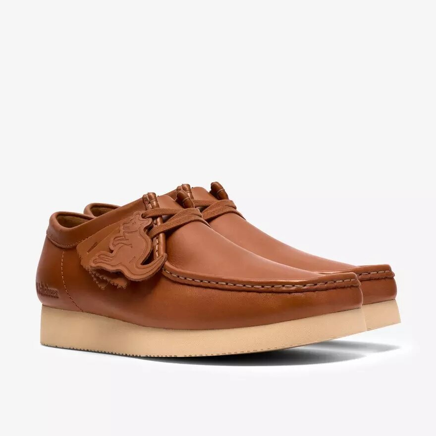 Wallabee 2604 de cuero marrón para hombre Wallabee 2604 de cuero marrón para hombre