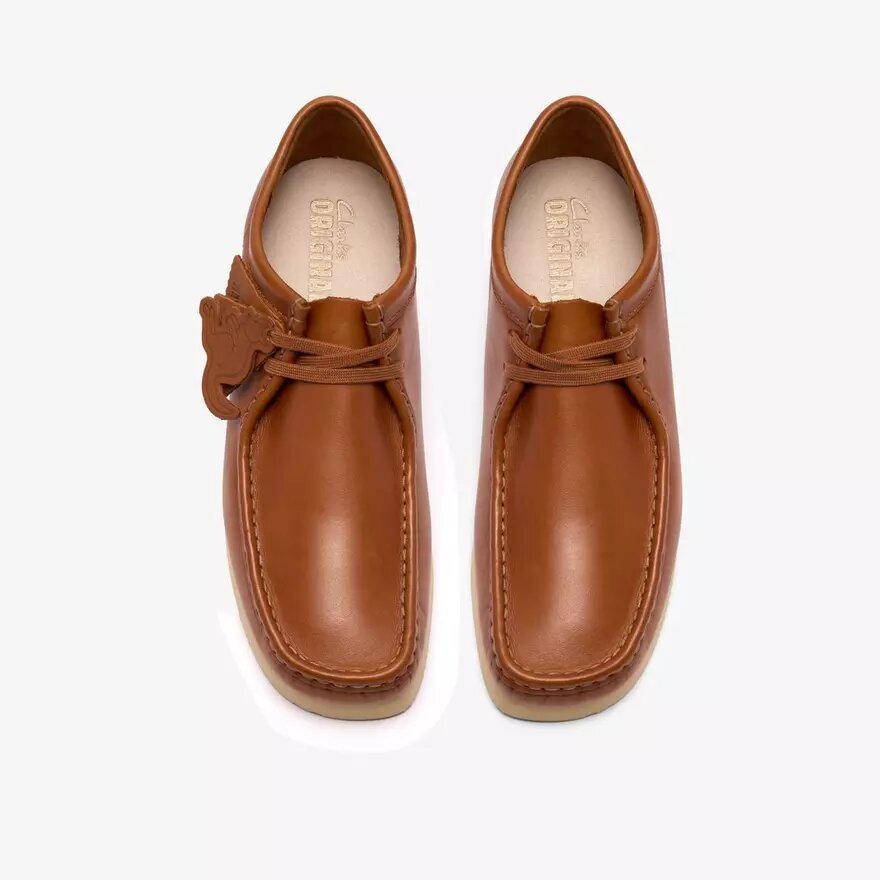 Wallabee 2604 de cuero marrón para hombre Wallabee 2604 de cuero marrón para hombre