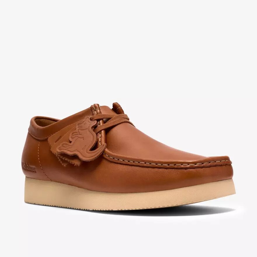 Wallabee 2604 de cuero marrón para hombre Wallabee 2604 de cuero marrón para hombre