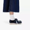 Wallabee 2604 para mujer: Wallabees de charol azul marino