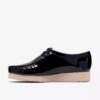 Wallabee 2604 para mujer: Wallabees de charol azul marino