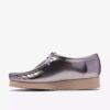 Wallabee 2604 para mujer: Wallabees de charol plateado Wallabee 2604 para mujer: Wallabees de charol plateado