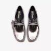 Wallabee 2604 para mujer: Wallabees de charol plateado Wallabee 2604 para mujer: Wallabees de charol plateado