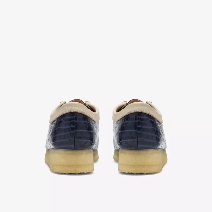 Wallabee azul para mujer Wallabee azul para mujer