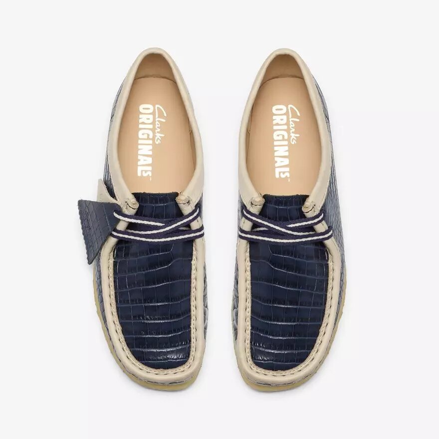 Wallabee azul para mujer Wallabee azul para mujer
