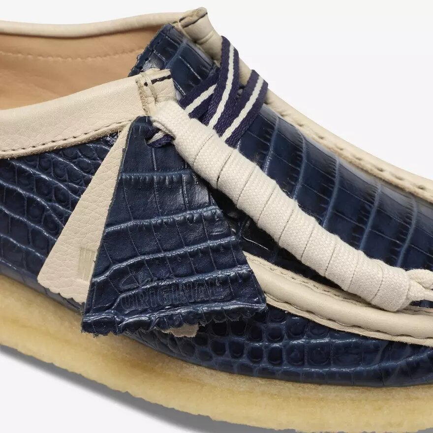 Wallabee azul para mujer Wallabee azul para mujer