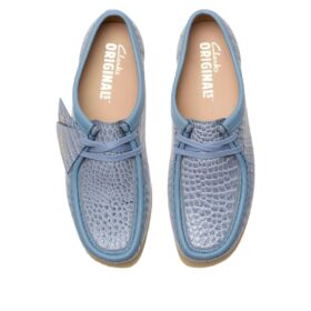 Wallabee Croc «Azul Polvo» 26180681