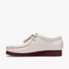Wallabee de cuero blanco para hombre Wallabee de cuero blanco para hombre