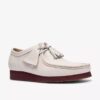Wallabee de cuero blanco para hombre Wallabee de cuero blanco para hombre