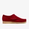 Wallabee de hombre en ante rojo intenso Wallabee de hombre en ante rojo intenso
