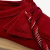 Wallabee de hombre en ante rojo intenso Wallabee de hombre en ante rojo intenso