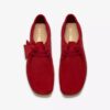 Wallabee de hombre en ante rojo intenso Wallabee de hombre en ante rojo intenso