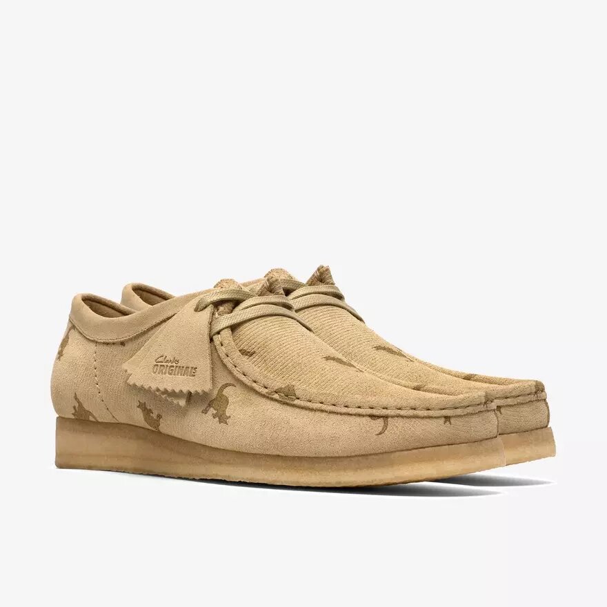 Wallabee para hombre con estampado combinado de arce Wallabee para hombre con estampado combinado de arce