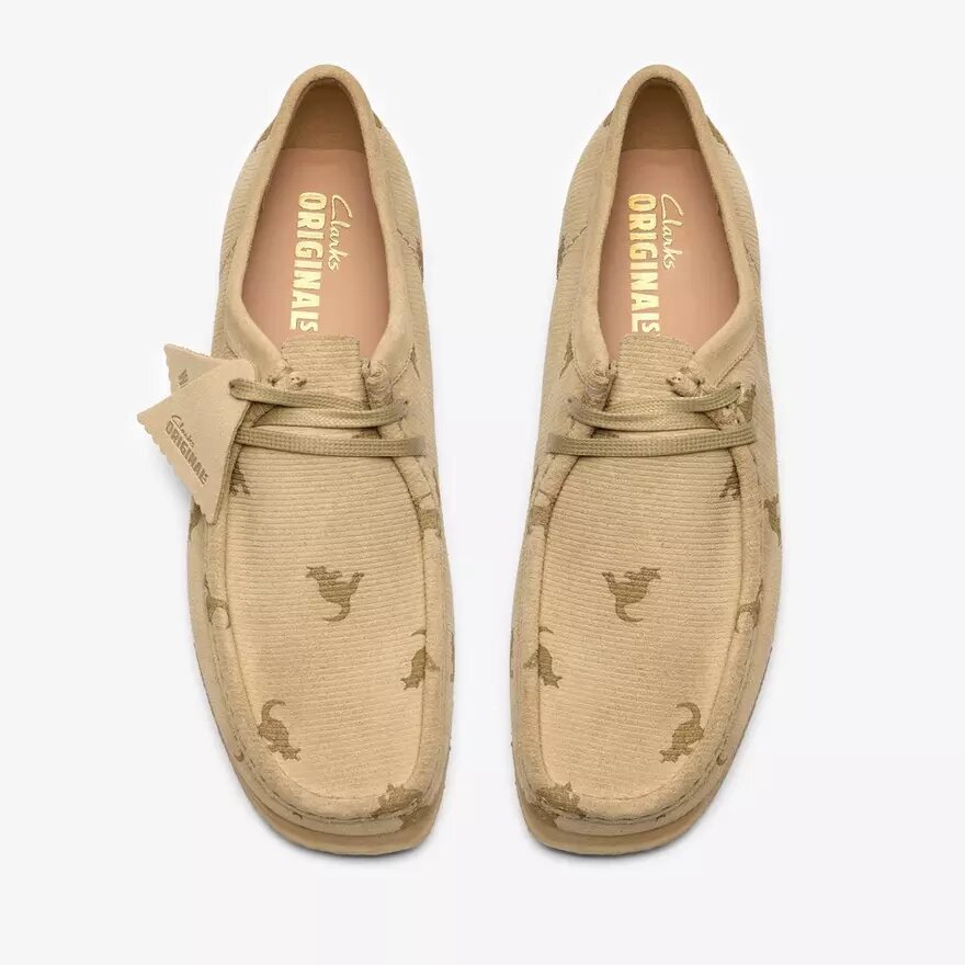 Wallabee para hombre con estampado combinado de arce Wallabee para hombre con estampado combinado de arce