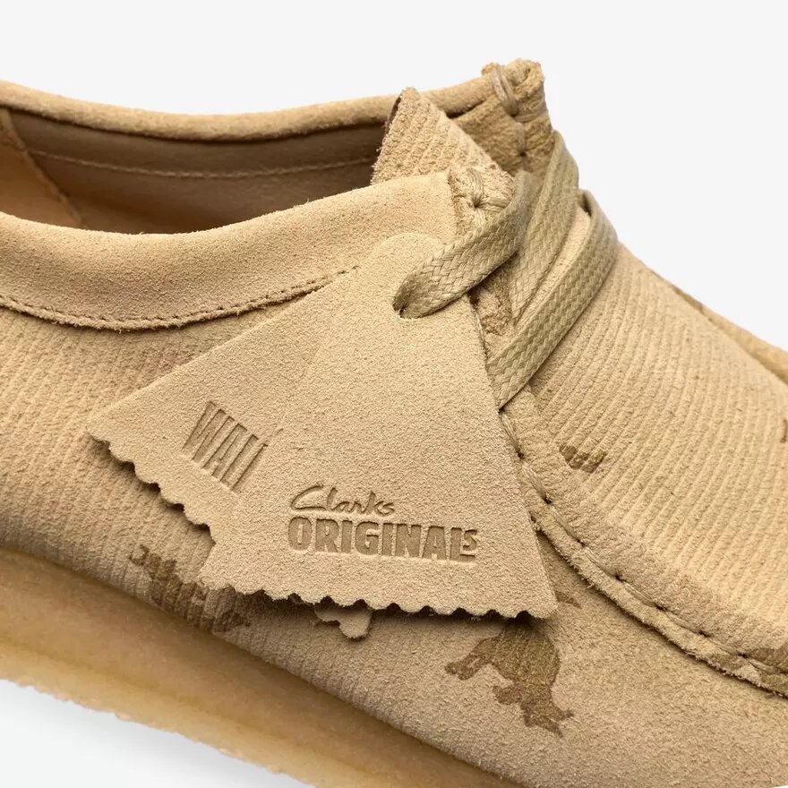 Wallabee para hombre con estampado combinado de arce Wallabee para hombre con estampado combinado de arce
