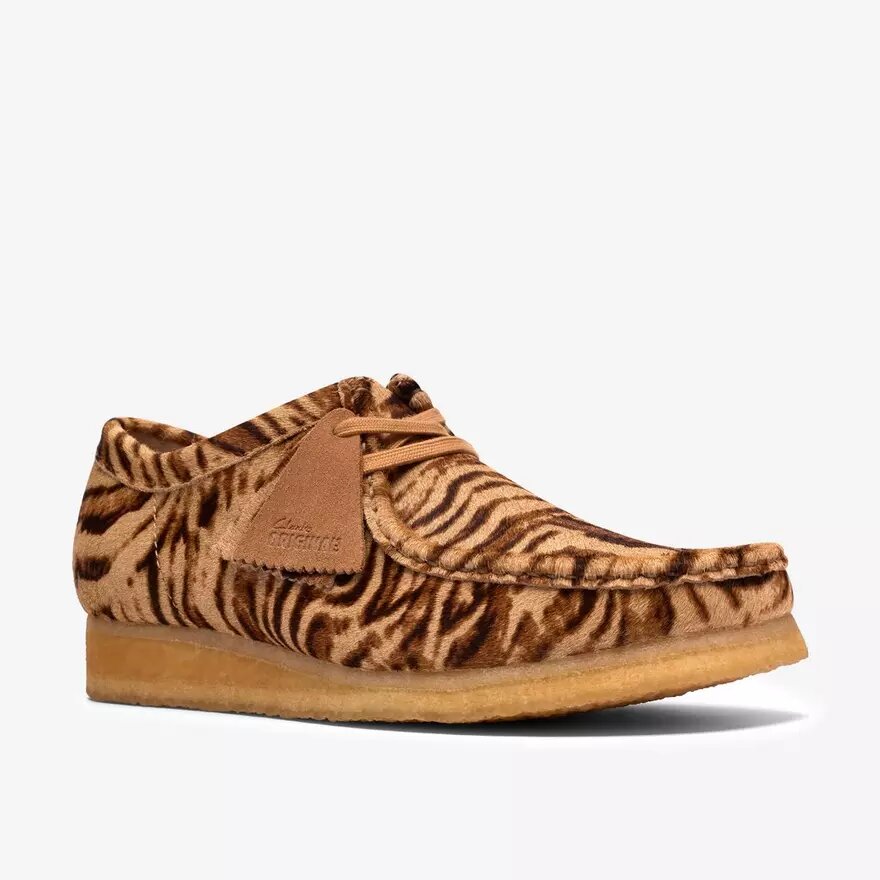Wallabee para hombre con estampado de tigre Wallabee para hombre con estampado de tigre
